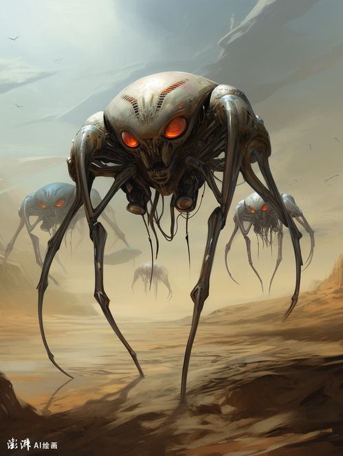 AI繪畫 AI腦洞下的外星生物，超乎你的想象嗎？